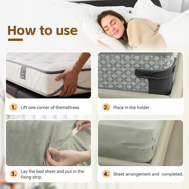 Bed Lock Sheet Holders