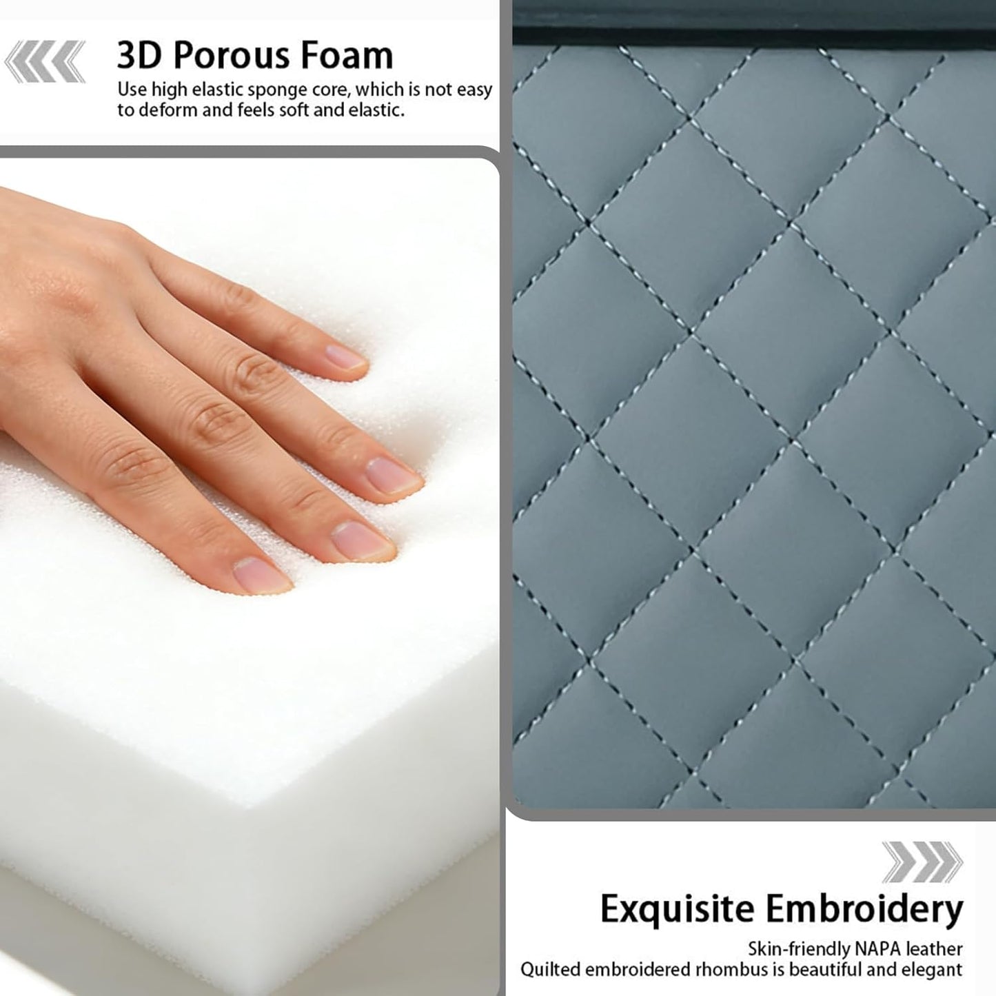 🔥High-quality leather Multifunctional Car Armrest Cushion