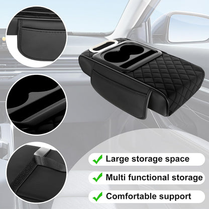 🔥High-quality leather Multifunctional Car Armrest Cushion