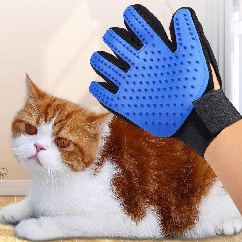 Cat-petting gloves