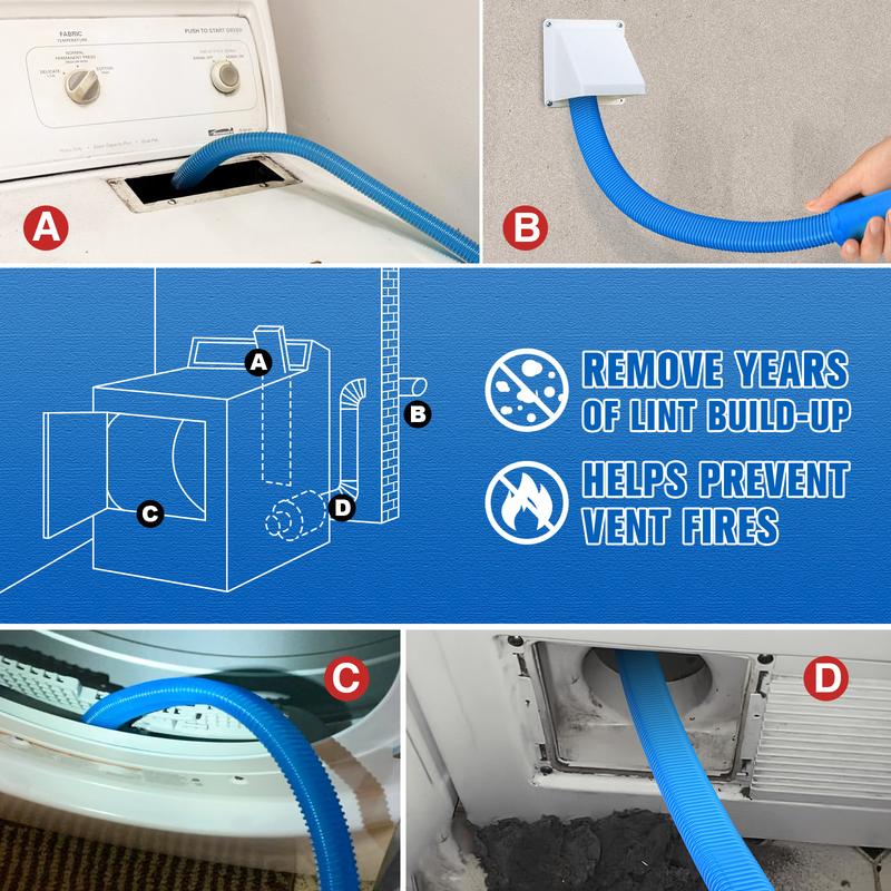 Dryer Vent Cleaner kit
