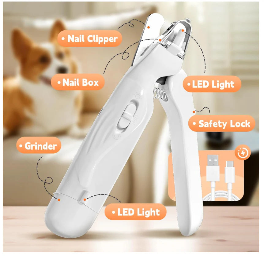 2 in 1 Dog Nail Clippers