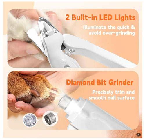 2 in 1 Dog Nail Clippers