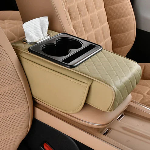 🔥High-quality leather Multifunctional Car Armrest Cushion