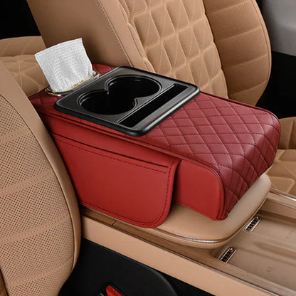 🔥High-quality leather Multifunctional Car Armrest Cushion