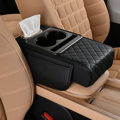 🔥High-quality leather Multifunctional Car Armrest Cushion