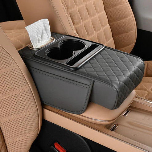 🔥High-quality leather Multifunctional Car Armrest Cushion